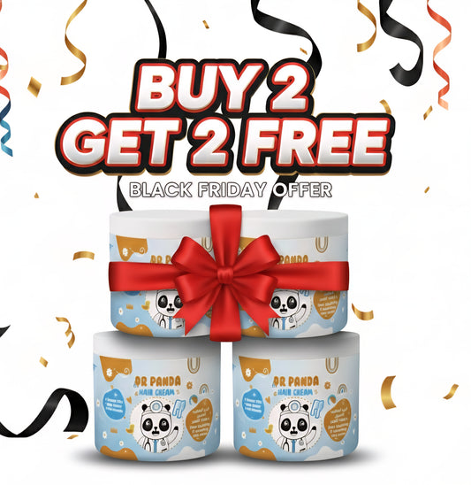 مجموعة ٢ + ٢ كريم دكتور باندا للشعر Bundle 2+2 Dr Panda Leave in cream For Hair .